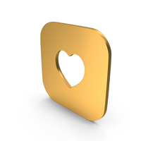 Heart In Square PNG & PSD Images