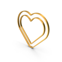 Decorative Heart Frame Symbol PNG & PSD Images