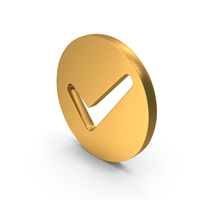 Round Tick Mark Symbol PNG & PSD Images