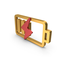 Battery 3 Bars Charge Symbol PNG & PSD Images