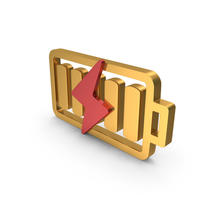Power Battery 5 Bars Full Charge Symbol PNG & PSD Images