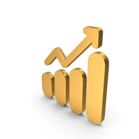 Market Arrow Growth Profit Chart Symbol PNG & PSD Images
