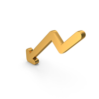 Loss Down Arrow Icon PNG & PSD Images
