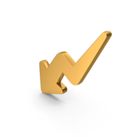 Loss Arrow Market Down Symbol PNG & PSD Images