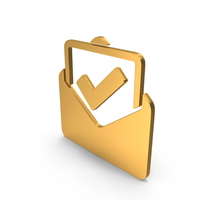 Mail Accept Check Tick PNG & PSD Images