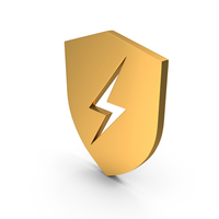 Shield Power Thunder Secure PNG & PSD Images