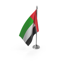 United Arab Emirates Table Flag PNG & PSD Images
