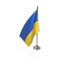 Ukraine Table Flag PNG & PSD Images