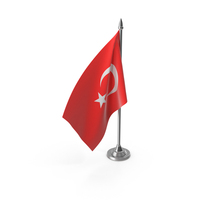 Turkey Table Flag PNG & PSD Images