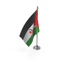 Sahrawi Arab Democratic Republic Table Flag PNG & PSD Images
