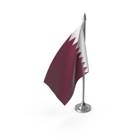 Qatar Table Flag PNG & PSD Images
