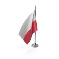 Poland Table Flag PNG & PSD Images