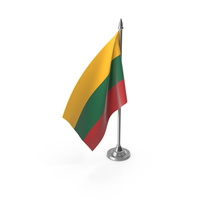 Lithuania Table Flag PNG & PSD Images