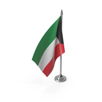 Kuwait Table Flag PNG & PSD Images