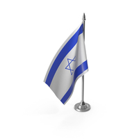Israel Table Flag PNG & PSD Images