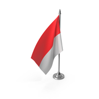 Indonesia Table Flag PNG & PSD Images