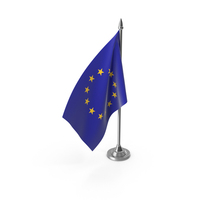 European Union Table Flag PNG & PSD Images