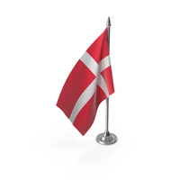 Denmark Table Flag PNG & PSD Images