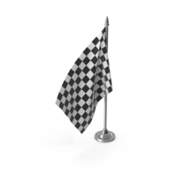 Checkered Table Flag PNG & PSD Images
