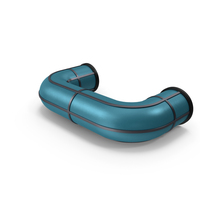Scifi Pipe Blue PNG & PSD Images