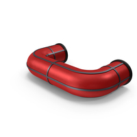 Scifi Pipe Red PNG & PSD Images