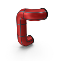 Scifi Pipe Red PNG & PSD Images
