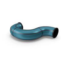 Scifi Pipe Blue PNG & PSD Images