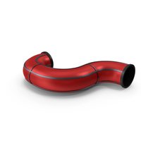 Scifi Pipe Red PNG & PSD Images