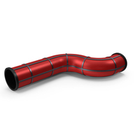 Scifi Pipe Red PNG & PSD Images