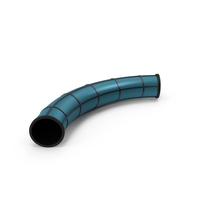 Scifi Pipe Blue PNG & PSD Images