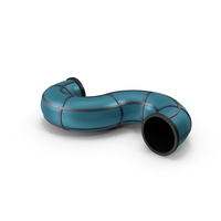 Scifi Pipe Blue PNG & PSD Images