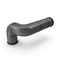 Scifi Pipe Grey PNG & PSD Images