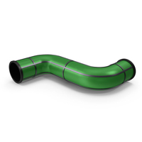 Scifi Pipe Green PNG & PSD Images