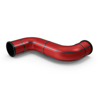 Scifi Pipe Red PNG & PSD Images