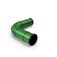 Scifi Pipe Green PNG & PSD Images