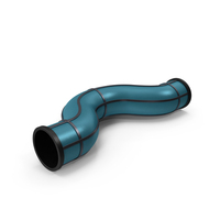 Scifi Pipe Blue PNG & PSD Images