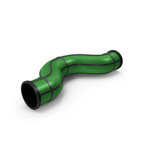 Scifi Pipe Green PNG & PSD Images