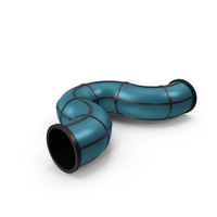Scifi Pipe Blue PNG & PSD Images