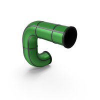 Scifi Pipe Green PNG & PSD Images