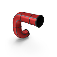 Scifi Pipe Red PNG & PSD Images