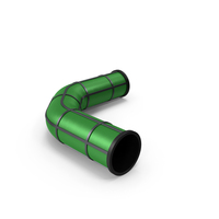 Scifi Pipe Green PNG & PSD Images