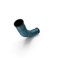 Scifi Pipe Blue PNG & PSD Images