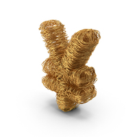 Wire Yen Metal PNG & PSD Images