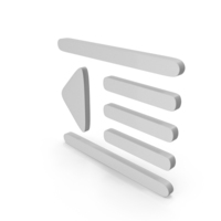 Multimedia Icon White PNG & PSD Images
