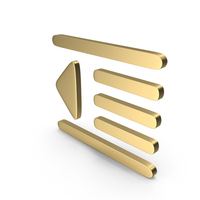 Multimedia Icon Gold PNG & PSD Images