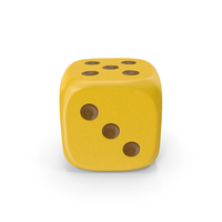 Yellow Dice PNG & PSD Images