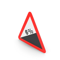 Spanish Sign Steep Climb PNG & PSD Images