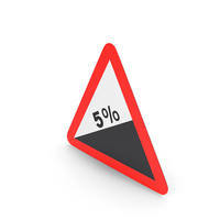 Spanish Sign Steep Climb PNG & PSD Images