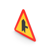 Spanish Sign Intersection with Priority on Road to the Right PNG & PSD Images