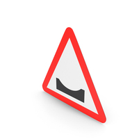 Spanish Sign Dip in the Road PNG & PSD Images